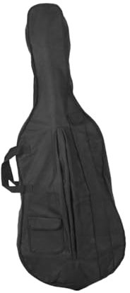 AWHAO Wasserdichte Cello Tasche, Musikinstrumenten Aufbewahrung, Dicke Polsterung, Verstellbare Rucksackgurte, Cello Tasche, Cello Rucksack für Camping, 3 bis 4