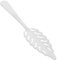 CHILDWEET Absinth Löffel Absinth Zubehör Absinth-löffel-tropfer Absinthbrunnenlöffel Haushalts-Absinth-tropfer Absinthlöffel Aus Edelstahl Absinth-filterlöffel Rostfreier Stahl Silver