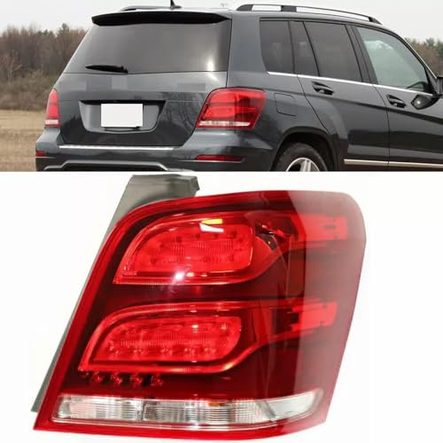 SCMDNOZ Auto Rückleuchten für Mercedes Benz GLK X204 2012 2013 2014 2015, Links Rechts Bremslichter Heckleuchten Rücklicht-Komplettsets Ersatz Zubehör,Right