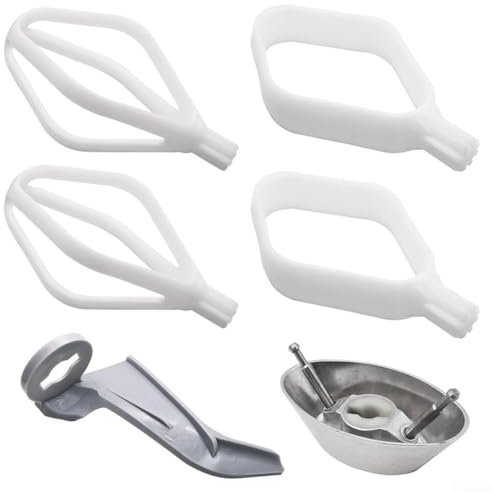Cake Paddles, Versatile Cake & CookiePaddles With Metal Whip Drive For Bosch Mixers, With Dough Hook Extender Metal Whip Drive ﻿