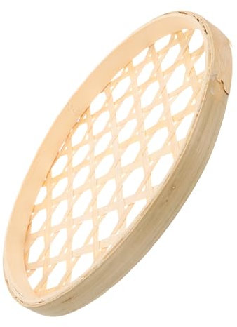 MAGICLULU Boho-wandkorbdekor Geflochtener Rattankorb Hängender Wandkorb Sunburst-wanddekor Korbwandkunst Für Schlafzimmer Wohnzimmer