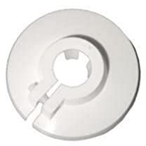 Cornat Kunststoff Klemmrosetten, 12 mm, weiß, T384006