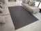 TEJIDOS EL MUNDO Alfombra vinilica de Tejido Trenzado de Alta Gama Lavable Antideslizante Alfombra Resistentes para Salon Cocina baño Pasillo - 170x240 cm., Gris