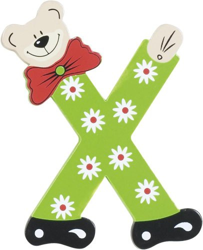 Playshoes Holzbuchstaben X