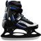 L.A. Sports Schlittschuh Ice Skates Hockey F350 Senior – Eishockey Schuhe Herren Softboot gefüttert Doppelgröße (38-39 Fallen Kleiner aus) Blau/Schwarz/Weiß
