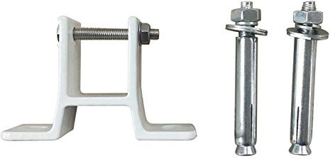 Green Bay Greenbay Standard Awning Wall Bracket Fit 35mm Square Torsion Bar White