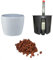 Set4 Blumentopf Venus weiß 11/09 Ø 14cm H 10cm+KT+WA+BT