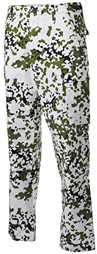 MFH Herren Kampfhose US BDU Rip Stop,weiß (snow tarn),XL