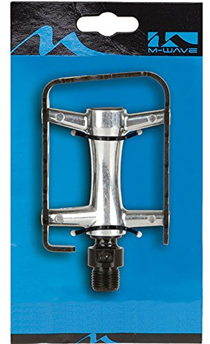 Point MTB-Pedale - Aluminium, schwarz-Silber, 26013300