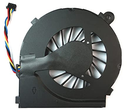 Power4Laptops Ventilateur pour Ordinateurs Portables 4 Broches de modèle Compatible avec HP Pavilion G7-1001ER
