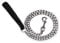 Strong Dog Lead Chain 1.2m Chew Proof Metal Dog Leash 4ft Heavy Duty No Bite Lead for Puppies Small Medium Large Dogs - Padded Comfy Handle, S: 0.2cm/0.09Inch Width Black