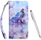 TOUCASA Hülle für iPhone 6 Plus,Handyhülle für iPhone 6S Plus,Brieftasche PU Leder Flip [3D] Case Magnetverschluss Handytasche Klapphülle für iPhone 6 Plus/iPhone 6S Plus,Wolf