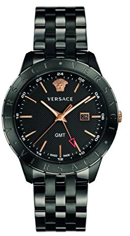 Versace Armbanduhr Herren Quarz Edelstahlarmband VEBK00618