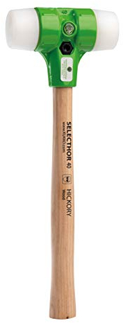 Schonhammer SELECTHOR mit Schlageinsätzen aus Nylon (NY) (Nylon, 40 mm)