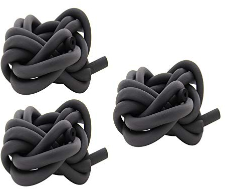 Othmro Rohrisolierung 6mmx9mmx1.8m Klimaanlage Wärmeisolierung Rohr Schaumstoff Rohrisolierung,Schwarz,3 Stück