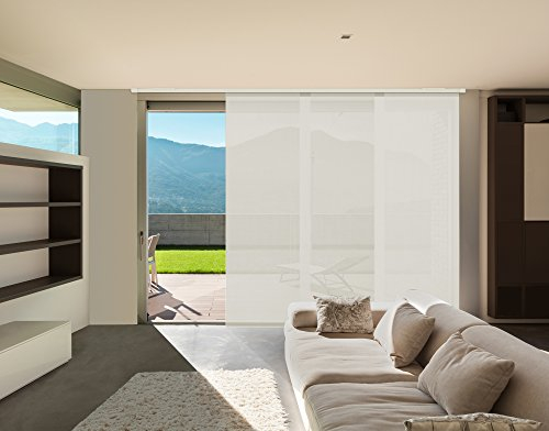 VIEWTEX | Kit Panneau Japonais (Panneau Coulissant) Screen Isolant Thermique - Degré d'ouverture 10%| Fabriqué en Europe | 5 Ans de Garantie