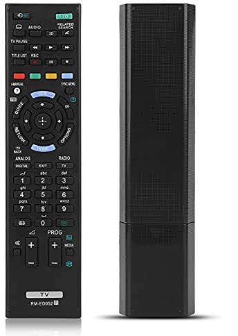 TV Remote Control, Television Replacement Remote Controller for SONY RM-ED052/ RM-ED050/ RM-ED047/ RM-ED053/ RM-ED060
