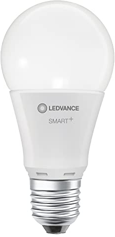 LEDVANCE Smarte LED-Lampe mit WiFi Technologie, Sockel E27, Dimmbar, Lichtfarbe änderbar (2700-6500K), ersetzt Glühlampen mit 75 W, SMART+ WiFi Classic Tunable White, 1er-Pack