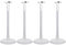 TOYANDONA Puppenständer 4 Stück Puppenständer weiß Halterung für Actionfigur Ständer für Puppen (35 cm)