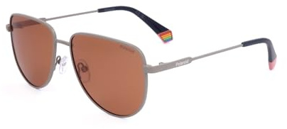 Polaroid Pld 6196/s/x 2M8/HE MTGRYORNG Sunglasses Unisex Steel, Standard, 56