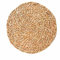 Cestería Aparici - Pack 6 Salvamanteles Individuales Redondos de Enea, Fibras Naturales (35 cm), Ecológicos, Sostenibles, Resistentes al Calor y Duraderos para Mesa