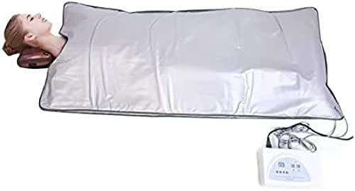 OUTS Upgraded Version Far-Infrared Digital Heat Sauna Heating Blanket, 220V Heating Weight Loss Body Shaper Professional Detox Therapy Anti Ageing Beauty Machine,Pleasant63