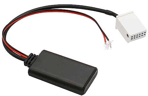 Module Adaptateur Bluetooth stéréo 12 Broches Compatible avec Peugeot 207 307 407 308 607 1007 Citroën C2 C3 C4 C5 RD4