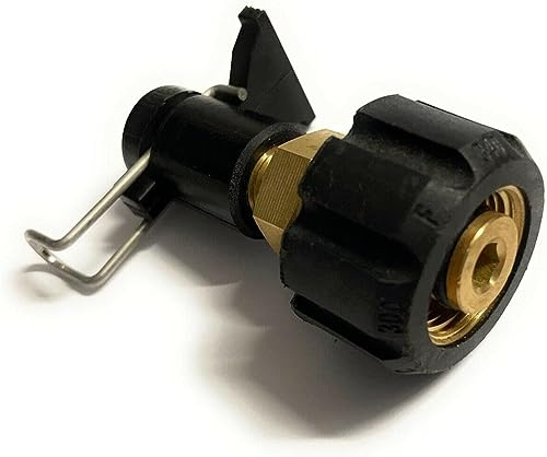 M&M Smartek Hochdruckadapter Bosch/Parkside auf M22 IG | G1/4 oder M22 Anschluss verbindet Black & Decker/AR mit passendem Hochdrucksystem; ausgewählte Variante vorher abgleichen.