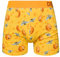 Dedoles Boxershorts Herren & Jungen Unterwäsche Trunks Baumwolle lustige Designs Dinosaurier Hamster Spiele Maulwurf Geschenk, Farbe Orange, Motiv Fleißige Bienen Unterhose, Gr. M