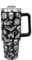 Fnokuxz Goth Tumbler 40 Oz, Goth Gifts for Women, Halloween Gothic Coffee Cup Travel Mug Water Bottle, Witchy Gothic Gifts, 40 Oz Tumbler with Handle and Straw