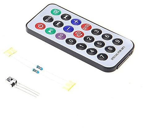 OSALADI Infrarot-Fernbedienung Ir- Für DIY-kit Knopfzelle Pet-oberfläche Geeignet Für Innenbereich