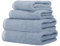 Ruggeri - Set Asciugamani 2 + 2 | Viso + Ospite | 100% Cotone Extra Morbido 500 gr - Let's Color! (Azzurro)