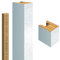 Premium 3D Slats - Panneaux muraux acoustiques décoratifs, verticaux, longueur 275 cm, largeur 2,9 cm Panneaux en bois, panneaux muraux, aspect bois, mur à lattes