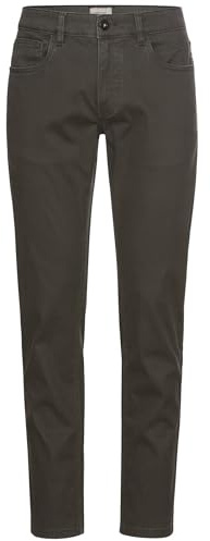 camel active Herren Regular Fit 5-Pocket Hose Blattgrün, menswear-40/34
