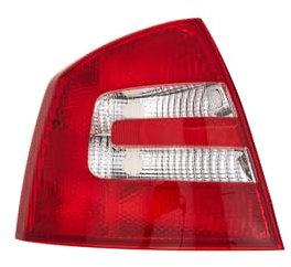 EDA PREMIUM auto Rückleuchte, Rücklicht, Heckleuchte Links 1Z5945111A passend für SKODA OCTAVIA 2004-2008, H/B, ECE
