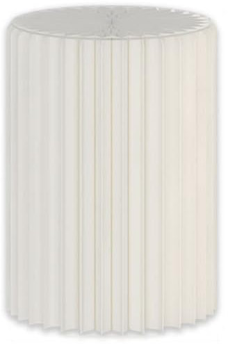 GODFSAHG Pedestal de Flores de Papel Plegable Blanco para Fiestas, columnas de exhibición de cartón para Decoraciones de cumpleaños y Bodas, 30 x 40 cm
