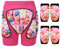 Porgeel Snowboard -Schutzausrüstung 3pcs/Set Kids Shorts, Knieholfen ＆ Ellbogenpolster Eva gepolsterte Snowboard -Shorts Dicke Ripple Shorts Guard für Kinder Ski -EIS Skaten s
