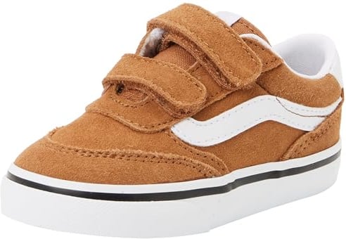 Vans Brooklyn LS V, Zapatillas Niños, Gwt - Suede Chipmunk, 26 EU