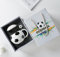 Tasse de Football,400ml Tasse à Café Sphère, La Tasse de Café Sportive pour Les Fans de Football avec Couvercle et Cuillère,Cadeau Foot Personnalisé,Cadeau d'anniversaire pour Les fans de Football