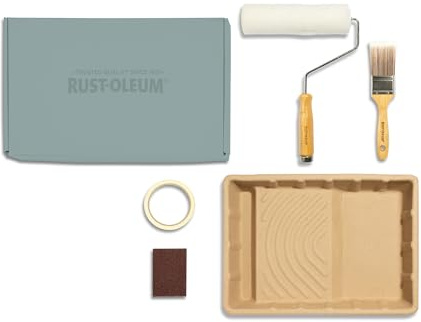 Rust-Oleum Ready to Roll - Eco Paint Kit (Large) - Floor Tile Paint Ocean Blue
