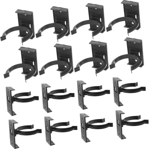 Artibetter 20pcs Plastic Kitchen Kickboard Clips and Plinth Clips Set for Cabinets and Furniture Legs Kitchen Board Accessories for Furniture Leveling and Baseboard Installation