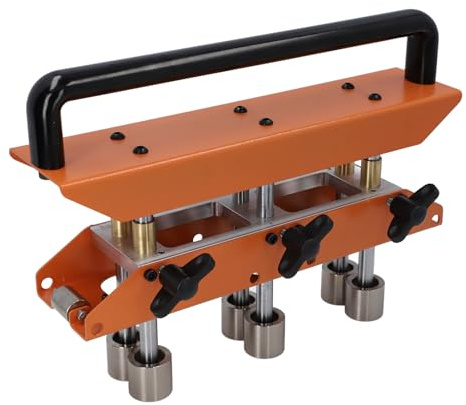 Ejoyous Cintreuse de Tôle à 3 Stations, Cintreuse à Rouleaux pour Bords, Outil de Cintrage de Tôle à 90 Degrés pour Toiture, Permettant de Réaliser des Pliages de 13 à 130 Mm (1/2 à 5 po).