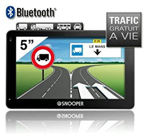 Snooper PL 5200 Truckmate GPS Eléments Dédiés à la Navigation Embarquée Europe Fixe, 16:9