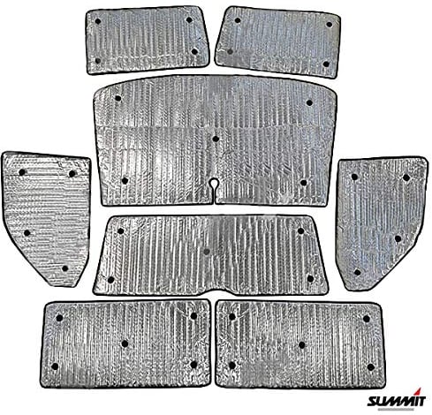 Summit VW T5/T6 Calif Lwb (Hintere Aussparung) (2005 -) Thermo-Rollos Premium Finish