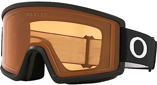 OAKLEY Unisex – Erwachsene Ridge Line Skibrillen, Matte Black/Persimmon, M