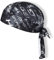 HASAGEI Sports Bandana Cap Durag Bandana Kopftuch Fahrrad Kopfbedeckung Atmungsaktiv nimmt Schweiß auf Hat,Muster (Schwarz-Weiss)