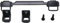 SHLPDFM 1357238 Kit de montage d'ancrage pour siège enfant avec accessoires complets pour Ford Focus 2005-2010 MK2 IsoFix