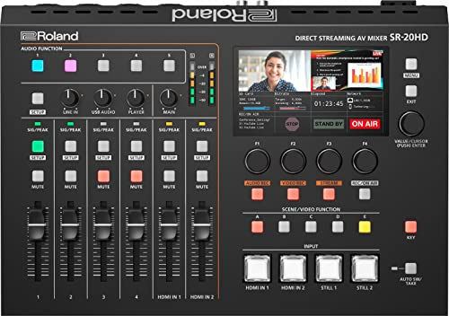 Mixer Roland AV Direct Streaming SR-20HD, Black