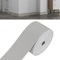 IGTOPS Battiscopa morbida, autoadesiva, flessibile, in PVC, impermeabile, larghezza 10 cm, decorazione autoadesiva (grigio, 10 cm x 5 m)