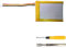 CAESEA 3.7V 730mAh Replacement Battery for JBL Go 2 Go 2H, Suitable for Part Number MLP284154 GO2/MLP284154
